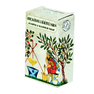 Saba Ardıç Katranlı Ve Kükürtlü Sabun 125 Gr