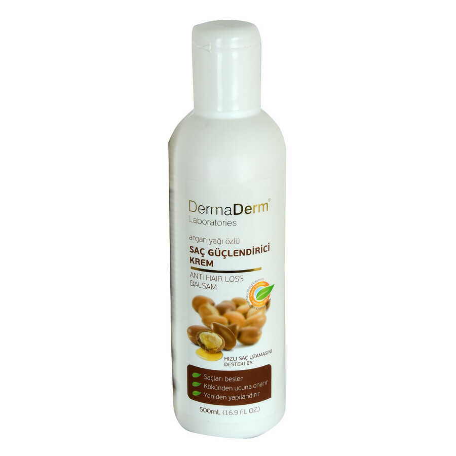 Argan Yağı Özlü Saç Kremi Keratinli (tuz Ve Paraben İçermez) 500 Ml