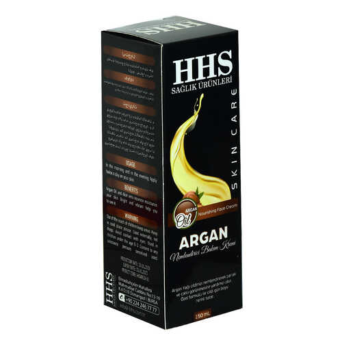 Hhs Argan Yağlı Nemlendirici El Yüz ve Vücut Bakım Kremi 150 ML