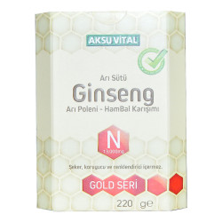 Arı Sütü Ginseng Polen Bal Karışımı 220 Gr - Thumbnail