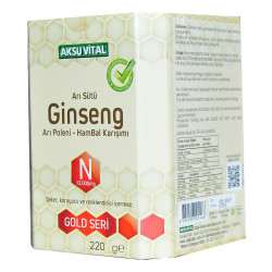 Arı Sütü Ginseng Polen Bal Karışımı 220 Gr - Thumbnail