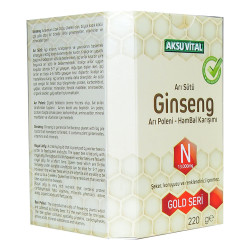 Arı Sütü Ginseng Polen Bal Karışımı 220 Gr - Thumbnail