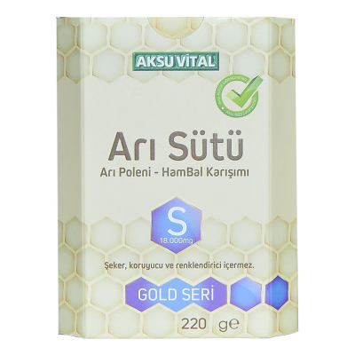 Aksuvital Arı Sütü Polen Bal Karışımı 18.000 MG