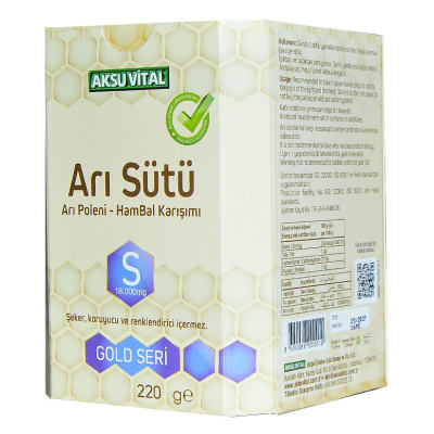 Aksuvital Arı Sütü Polen Bal Karışımı 18.000 MG