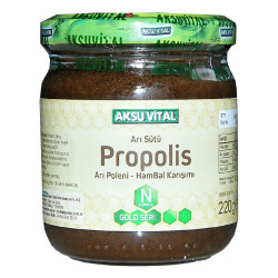 Arı Sütü Propolis Polen Bal Karışımı 220 Gr - Thumbnail