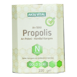 Arı Sütü Propolis Polen Bal Karışımı 220 Gr - Thumbnail