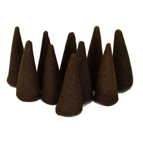 Hem Tütsü Aromatik Paçuli Kokulu 10 Konik Tütsü - Precious Patchouli Cones