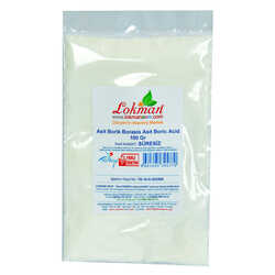 Asit Borik Borasis Asit Boric Acid 100 Gr Paket - Thumbnail