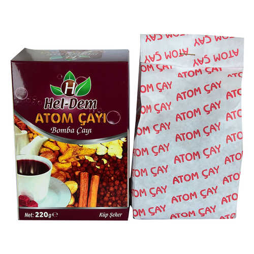 Hel-Dem Atom Çayı Tarçınlı Küp Şeker 220 Gr