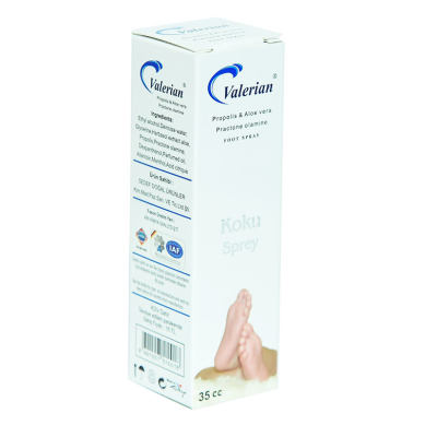 Valerian Ayak ve Cilt Bakımı Spreyi 35ML