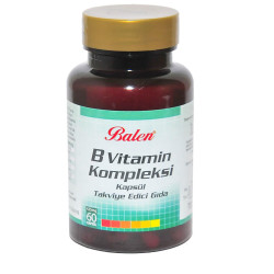 B Vitamin Kompleksi 60 Kapsül - Thumbnail