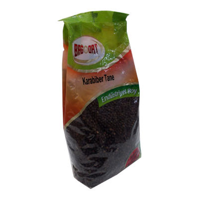 Bağdat Baharat Karabiber Doğal Tane 1000 Gr Paket