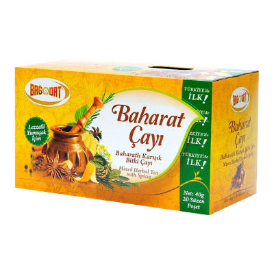 Bağdat Baharat Baharatlı Karışık Bitki Çayı 20 Süzen Poşet