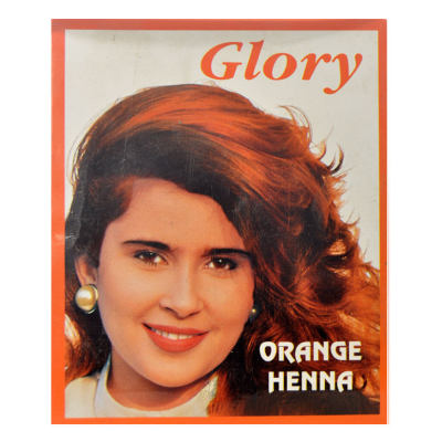 Glory Bakır Kızıl Hint Kınası Portakal (Orange Henna) 10 Gr Paket