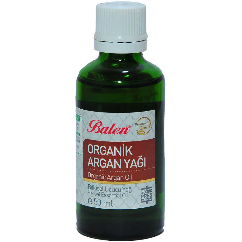 Argan Yağı Organik Soğuk Pres 50 Ml Cam Şişe