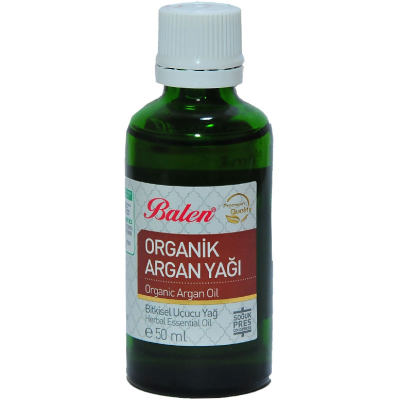 Balen Argan Yağı Organik Soğuk Pres 50 ML Cam Şişe