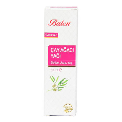 Balen Çay Ağacı Yağı (Distilasyon) 20 ML Cam Şişe