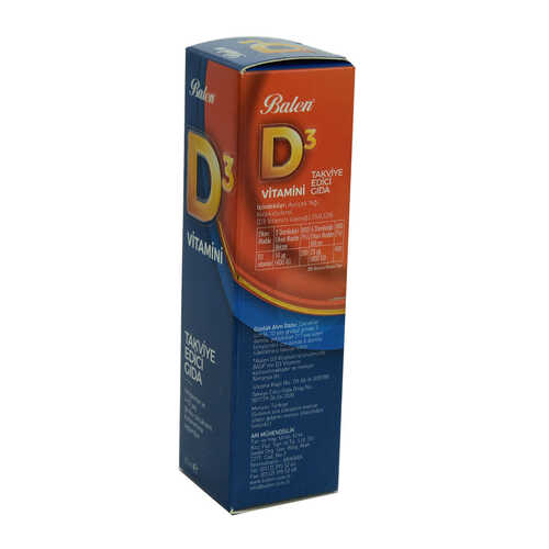 Balen D3 Vitamini Takviye Edici Gıda 20 ML