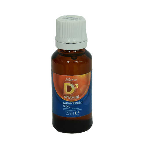 Balen D3 Vitamini Takviye Edici Gıda 20 ML