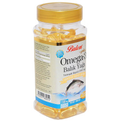 Omega 3 Plus+ Balık Yağı Yumuşak 100 Kapsül - Thumbnail