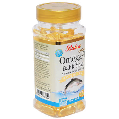 Balen Omega 3 Plus+ Balık Yağı Yumuşak 100 Kapsül