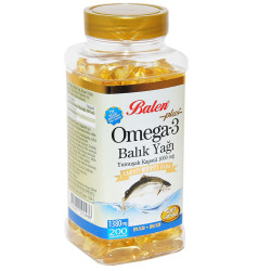 Balen - Omega 3 Plus+ Balık Yağı Yumuşak 200 Kapsül Görseli