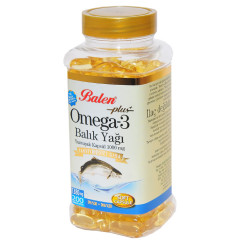 Omega 3 Plus+ Balık Yağı Yumuşak 200 Kapsül - Thumbnail