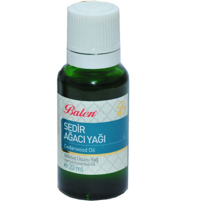 Balen Sedir Ağacı Yağı (Distilasyon) 20 ML Cam Şişe