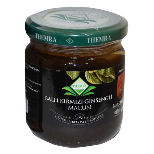 Themra Ballı Kırmızı Ginsengli Macunu Bitkisel Karışım 240 Gr