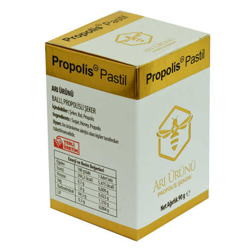 Elice Ballı Propolis Pastil Arı Ürünü Propolis Şekeri Drops 90 Gr