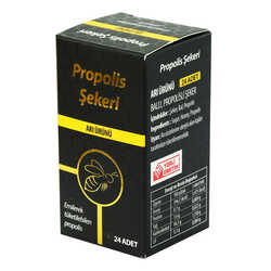 Ballı Propolis Şekeri Arı Ürünü Drops 24 Adet 30 Gr - Thumbnail