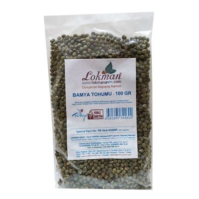 LokmanAVM Bamya Tohumu 100 Gr Paket