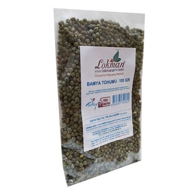 LokmanAVM Bamya Tohumu 100 Gr Paket