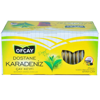 Ofçay Bergamot Aromalı Siyah Çay 25 Süzen Poşet