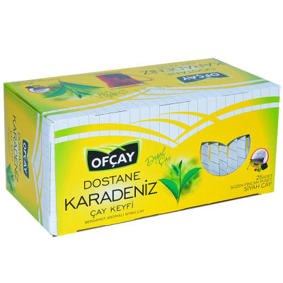 Ofçay Bergamot Aromalı Siyah Çay 25 Süzen Poşet