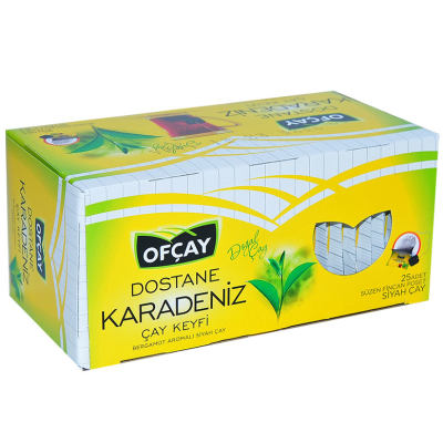 Ofçay Bergamot Aromalı Siyah Çay 25 Süzen Poşet