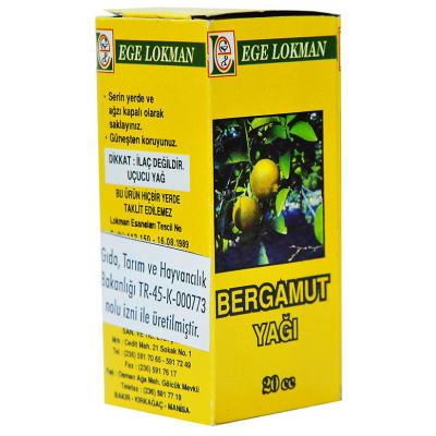 Ege Lokman Bergamot Yağı 20 cc