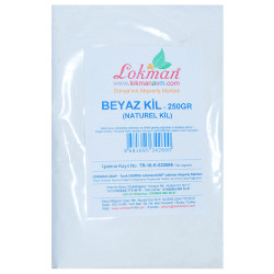 LokmanAVM - Beyaz Kil Öğütülmüş Doğal Saf Naturel 250 Gr Paket (1)