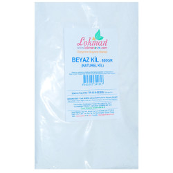 LokmanAVM - Beyaz Kil Öğütülmüş Doğal Saf Naturel 500 Gr Paket (1)