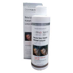 DermaDerm - Beyaz Saç Karşıtı Bitkisel Losyon 200 ML (1)