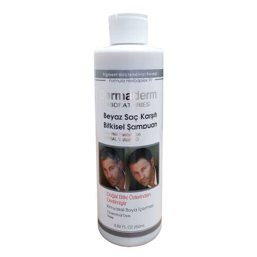 DermaDerm Beyaz Saç Karşıtı Bitkisel Şampuan 250 ML