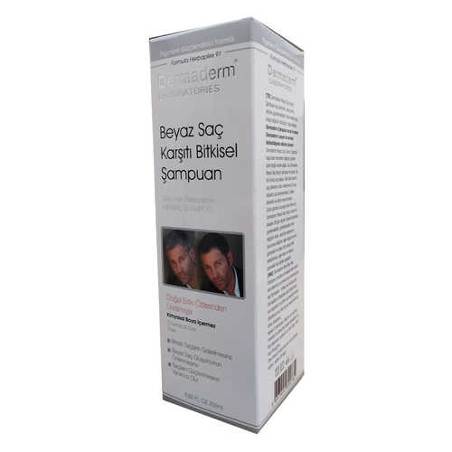 DermaDerm Beyaz Saç Karşıtı Bitkisel Şampuan 250 ML