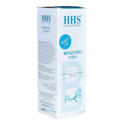 Hhs Beyazlatıcı Krem Parabensiz 100 ML