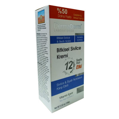 DermaDerm Bitkisel Akne Sivilce Kremi 100 Gr