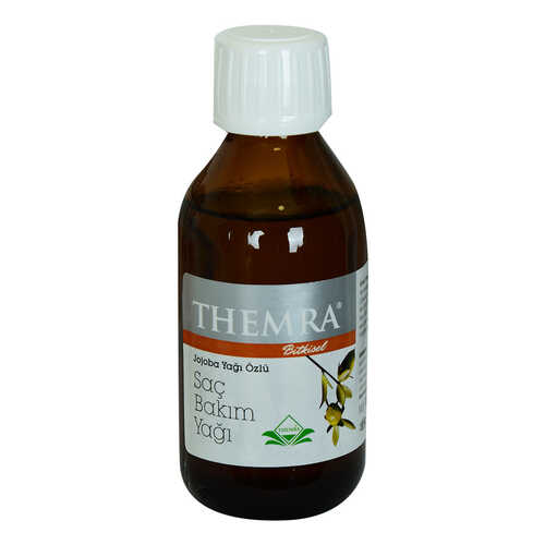 Themra Bitkisel Jojoba Yağı Özlü Kuru ve Cansız Saçlara Bakım Yağı 100 cc