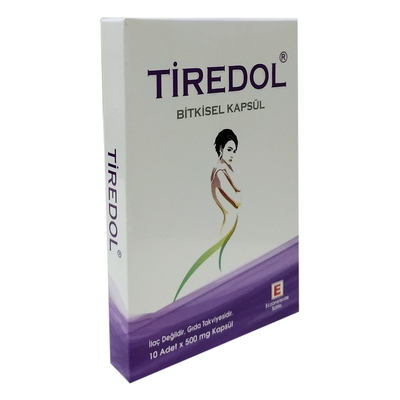 Tiredol Bitkisel Kapsül 10 X 500 Mg