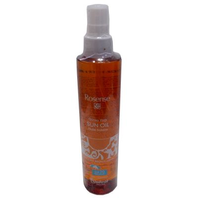 Rosense Bronzlaştırıcı Güneş Yağı 20 Faktör SPF 200 ML