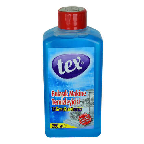 Tex Bulaşık Makine Temizleyicisi Kireç Yağ ve Kokulara Karşı Güçlü Formül 250 ML