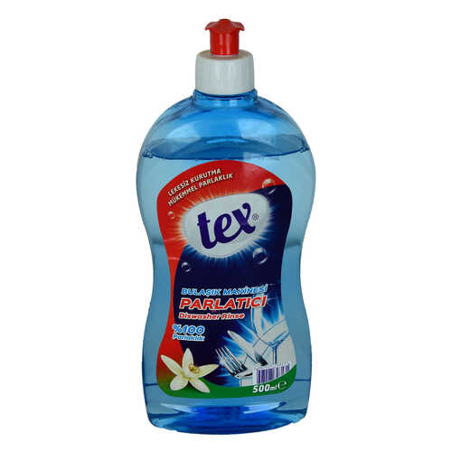 Tex Bulaşık Makinesi Parlatıcı Lekesiz Kurutma Yüzde 100 Mükemmel Parlaklık 500 ML