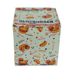 Bursa Plastik - Bursburger Döner Hamburger Sandviç Hışır Poşeti 13X14 2000 Adet (1)